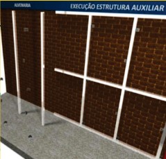 Instalação e Fixação com dupla face 1