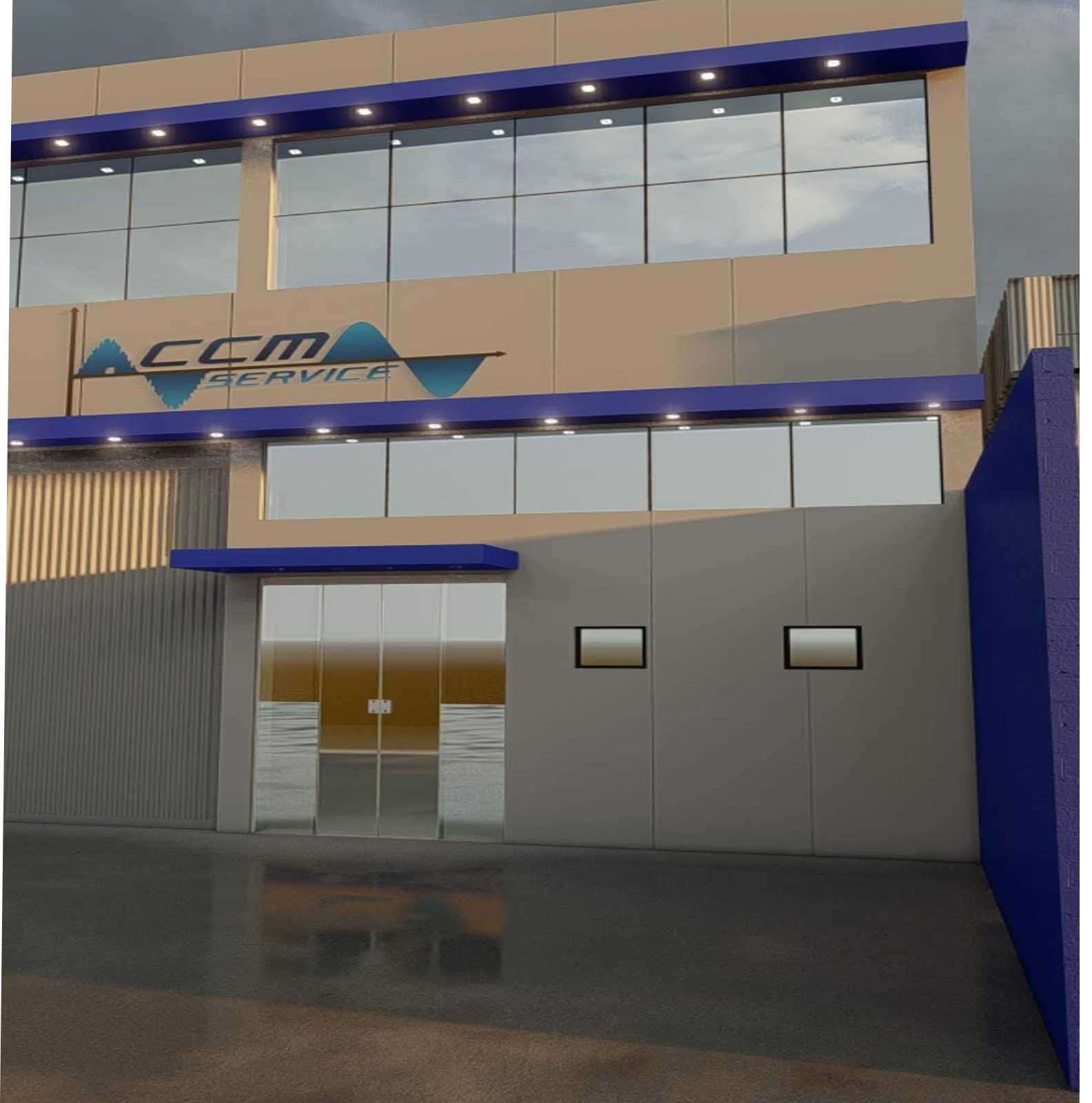Fachada Comercial - Ccmacm Cinza 3