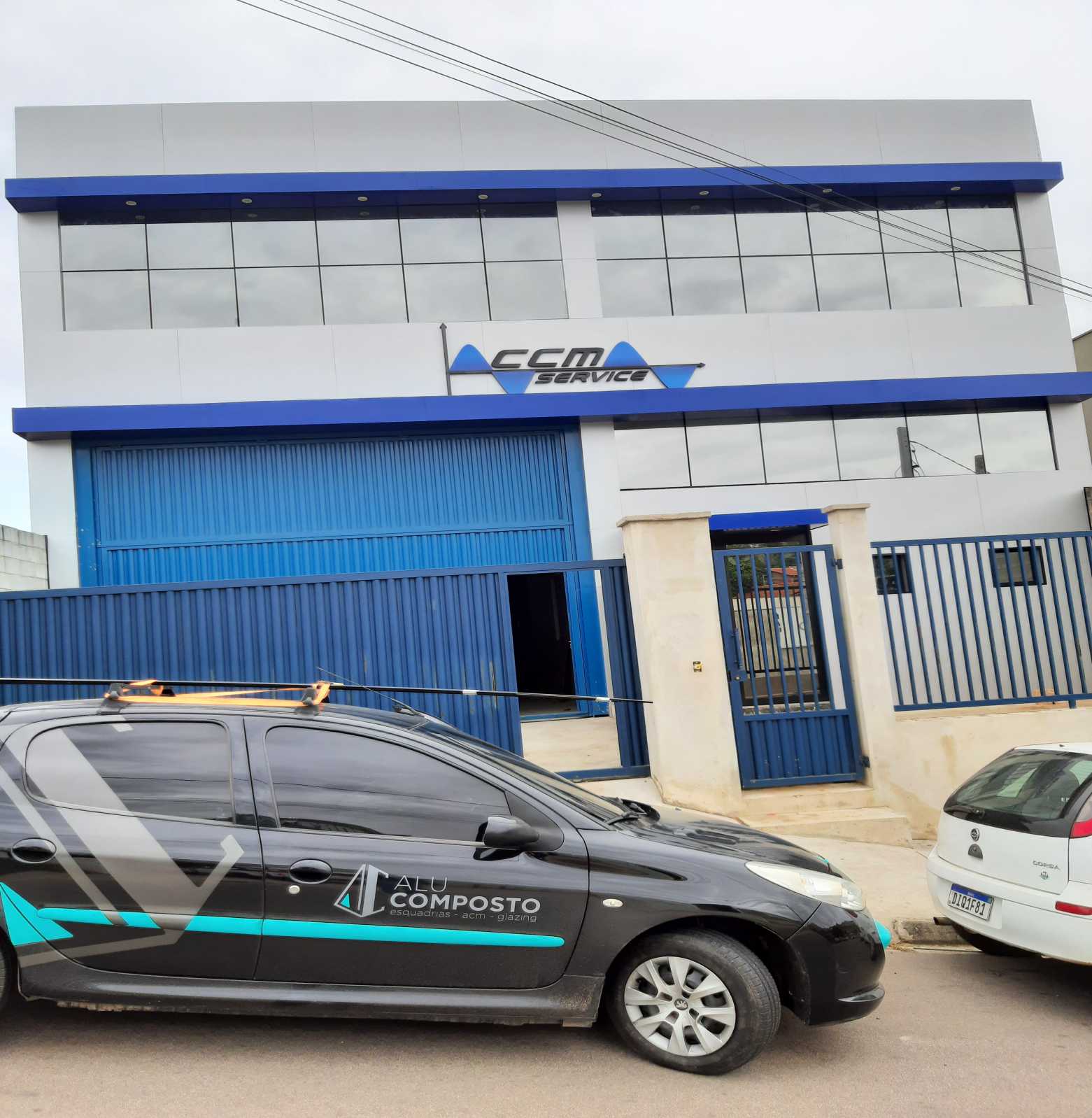 Fachada Comercial - Ccmacm Cinza 6